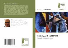 Capa do livro de Lucas, âme solitaire ! 