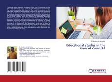 Copertina di Educational studies in the time of Covid-19