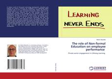 Copertina di The role of Non-formal Education on employee performance