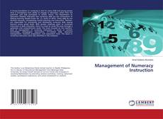 Copertina di Management of Numeracy Instruction