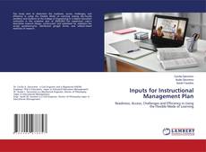 Copertina di Inputs for Instructional Management Plan