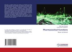 Copertina di Pharmaceutical Functions
