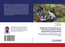 Copertina di Students’ Perceptions on Rural Agriculture Work Experience programme