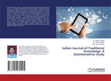 Copertina di Indian Journal of Traditional Knowledge: A Scientometrics study