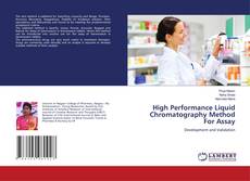 Copertina di High Performance Liquid Chromatography Method For Assay