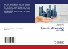 Copertina di Properties of lightweight concrete