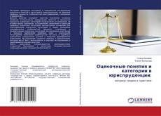 Buchcover von Оценочные понятия и категории в юриспруденции: