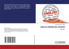 Copertina di ANGLO-AMERICAN STUDIES