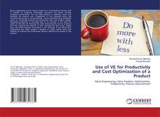 Copertina di Use of VE for Productivity and Cost Optimization of a Product