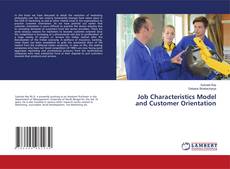 Copertina di Job Characteristics Model and Customer Orientation