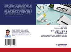 Copertina di Severity of Drug Interactions