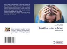 Copertina di Great Depression in School