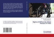 Bookcover of Rights of Differently Abled Persons in India