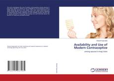 Copertina di Availability and Use of Modern Contraceptive