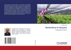 Copertina di Horticulture in Haryana