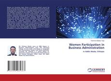 Copertina di Women Participation in Business Administration