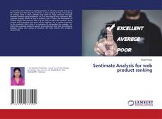 Copertina di Sentimate Analysis for web product ranking