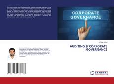 Copertina di AUDITING & CORPORATE GOVERNANCE