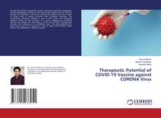 Copertina di Therapeutic Potential of COVID-19 Vaccine against CORONA Virus