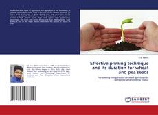 Copertina di Effective priming technique and its duration for wheat and pea seeds