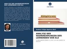 Portada del libro de ANALYSE DER WAHRNEHMUNGEN DER LERNENDEN VON ELE