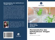 Bookcover of Meristemkultur des Apfelkultivars 'Oregon Spur-II'
