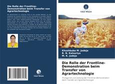 Portada del libro de Die Rolle der Frontline-Demonstration beim Transfer von Agrartechnologie