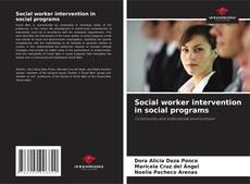 Buchcover von Social worker intervention in social programs