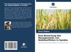 Portada del libro de Eine Bewertung des Managements von Wahlkonflikten in Sambia