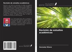 Revisión de estudios académicos kitap kapağı