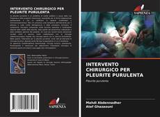 Buchcover von INTERVENTO CHIRURGICO PER PLEURITE PURULENTA