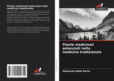 Buchcover von Piante medicinali potenziali nella medicina tradizionale