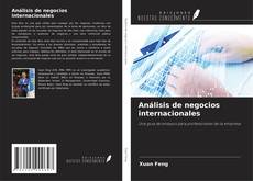 Análisis de negocios internacionales kitap kapağı
