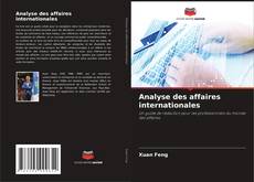 Buchcover von Analyse des affaires internationales