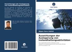 Buchcover von Auswirkungen der Auslagerung von Instandhaltungsaktivitäten