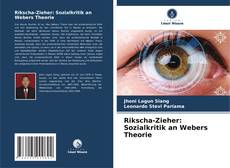 Copertina di Rikscha-Zieher: Sozialkritik an Webers Theorie