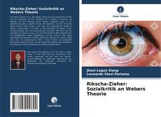 Portada del libro de Rikscha-Zieher: Sozialkritik an Webers Theorie