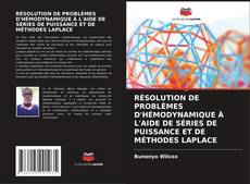 Buchcover von RÉSOLUTION DE PROBLÈMES D'HÉMODYNAMIQUE À L'AIDE DE SÉRIES DE PUISSANCE ET DE MÉTHODES LAPLACE