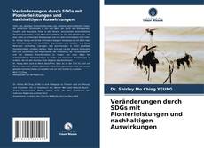 Portada del libro de Veränderungen durch SDGs mit Pionierleistungen und nachhaltigen Auswirkungen