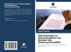 Buchcover von Überlegungen zu Steuerausgaben am Beispiel des SteuersystemsMAR.