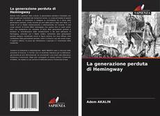 Buchcover von La generazione perduta di Hemingway