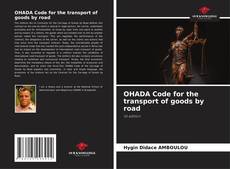 Copertina di OHADA Code for the transport of goods by road