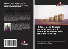 Capa do livro de I bilanci della Nigeria per la sicurezza e il deficit di sicurezza nella zona del Nord Est 