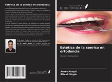 Capa do livro de Estética de la sonrisa en ortodoncia 