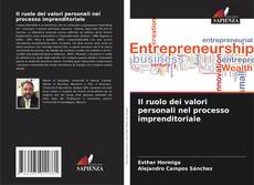 Portada del libro de Il ruolo dei valori personali nel processo imprenditoriale