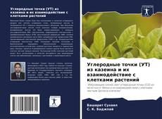 Buchcover von Углеродные точки (УТ) из казеина и их взаимодействие с клетками растений