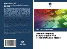 Capa do livro de Optimierung des benutzerbasierten kollaborativen Filterns 