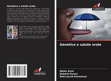 Capa do livro de Genetica e salute orale 