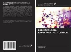 FARMACOLOGÍA EXPERIMENTAL Y CLÍNICA kitap kapağı