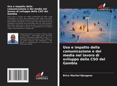 Portada del libro de Uso e impatto della comunicazione e dei media nel lavoro di sviluppo delle CSO del Gambia